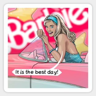 barbie the movie Sticker